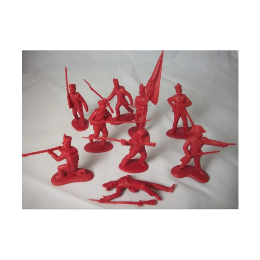 

Набор мексиканской пехоты Аламо №1, Battle of the Alamo Miniatures (1:32) (Classic Toy Soldiers)