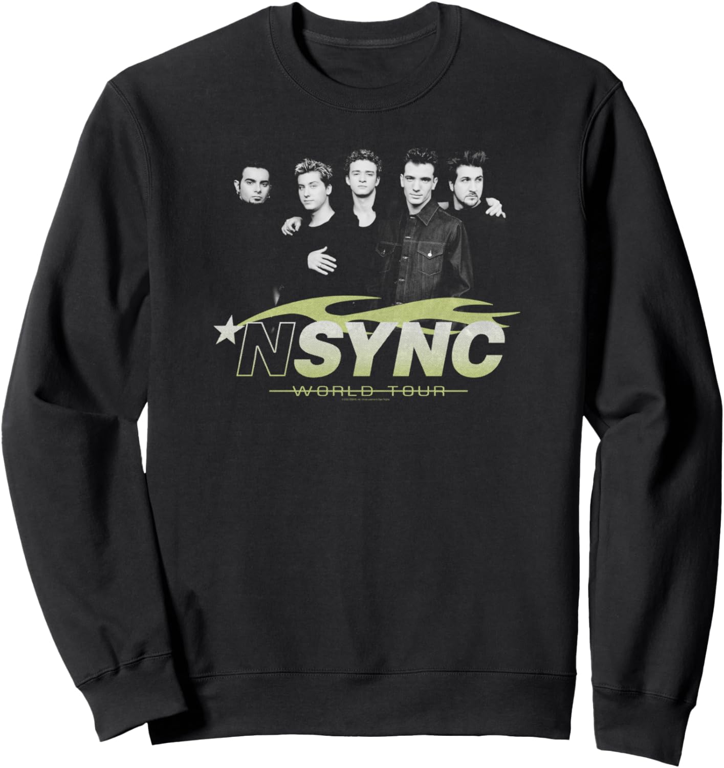 

Официальная толстовка мирового турне NSYNC, черный