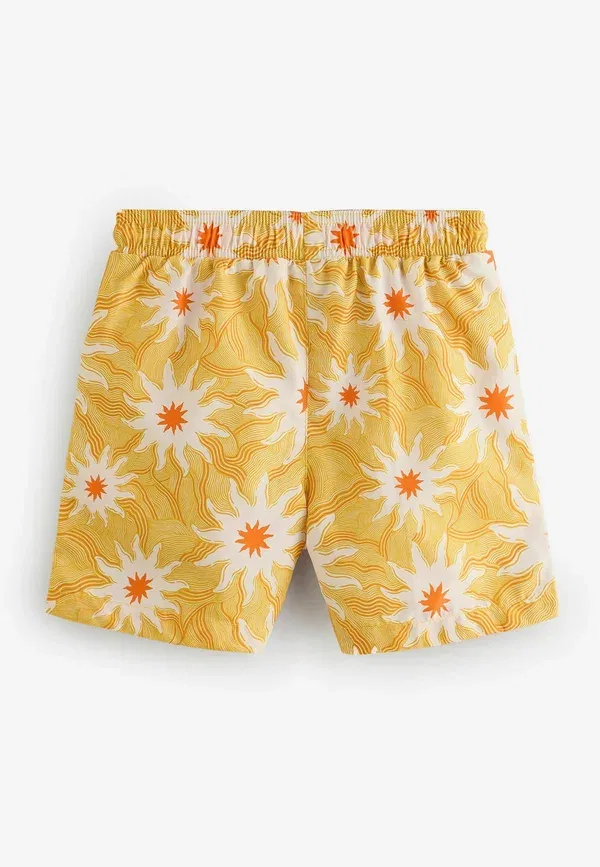 Плавки Regular fit, бренд Never Fully Dressed, модель swimming shorts, цвет желтое солнце — фото 2