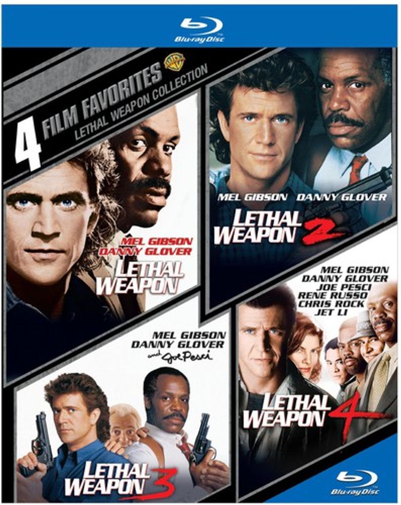 

Диск Blu-ray 4 Film Favorites: Lethal Weapon