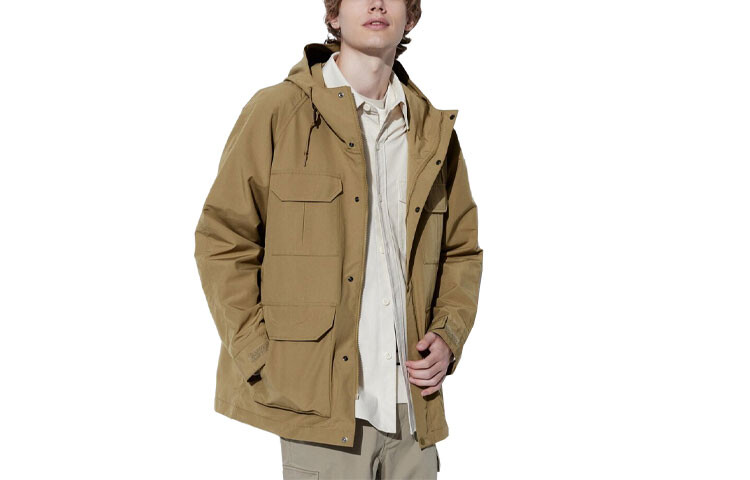 

Куртка унисекс UNIQLO, цвет Camel