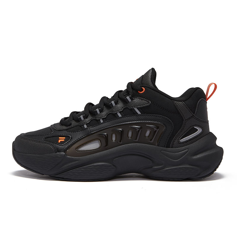 

FILA FUSION SKY TRAIL противоскользящие износостойкие повседневные кроссовки средней высоты, мужские, черные
