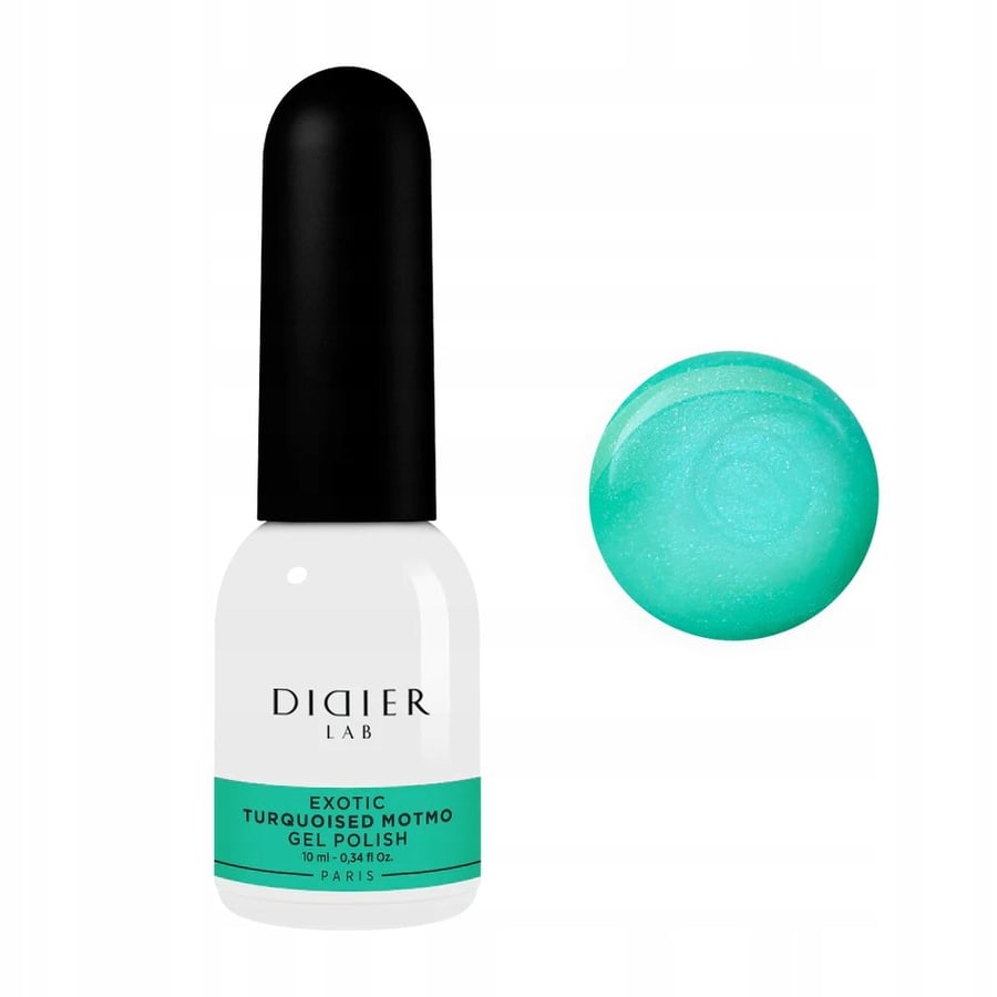 

Гибридный лак для ногтей Didier Lab Turquoise Motmo 10 мл