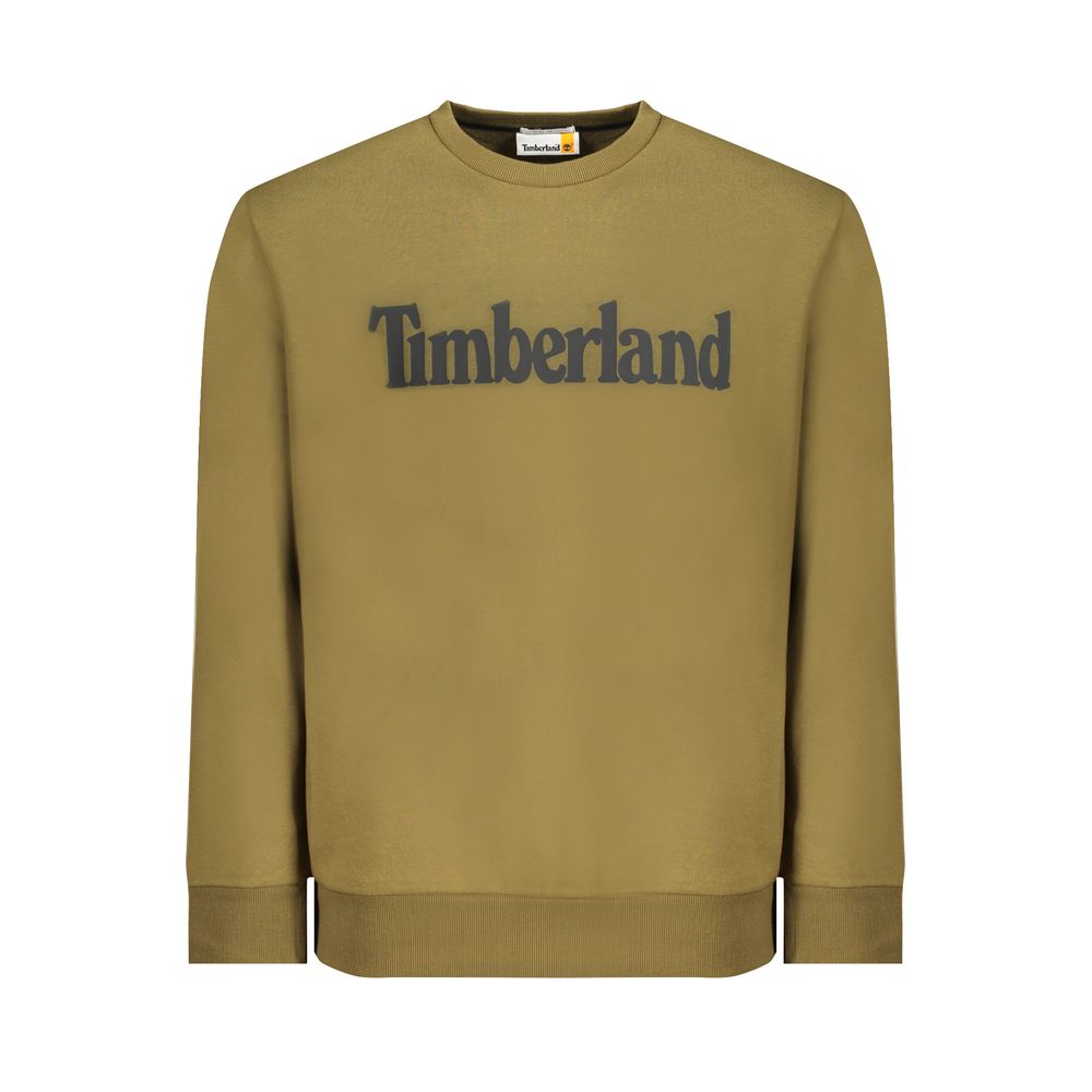 

Зеленый хлопковый свитер Timberland