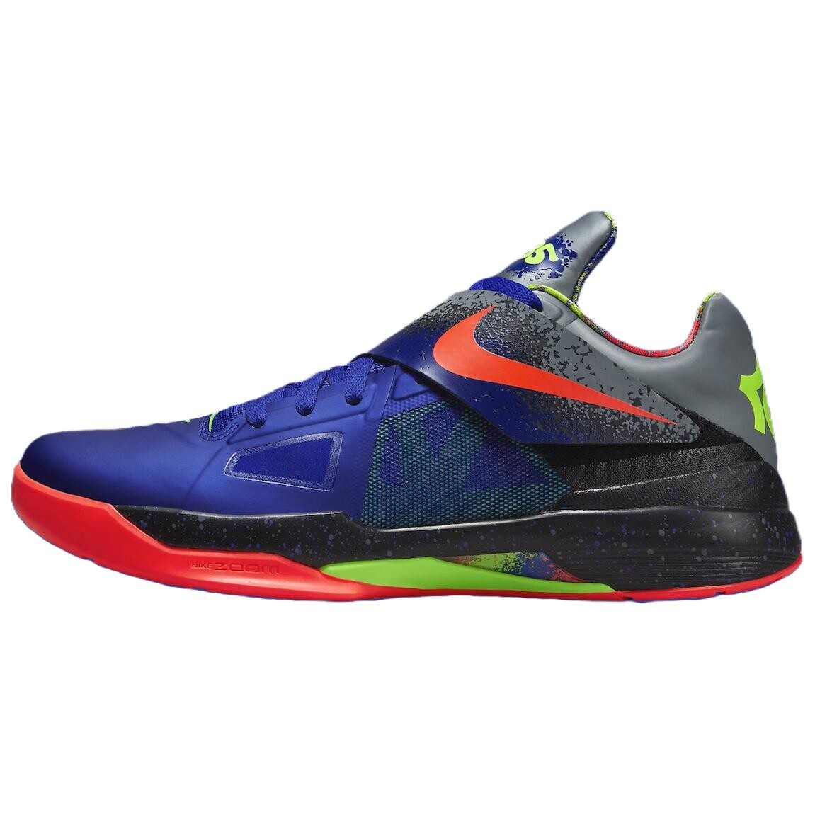 

Кроссовки Nike KD 4 NERF 2024, синий/красный