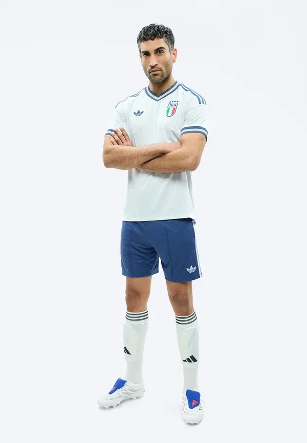 Шорты реплика Adidas Performance Italy 26 away, ночной морской — фото 2