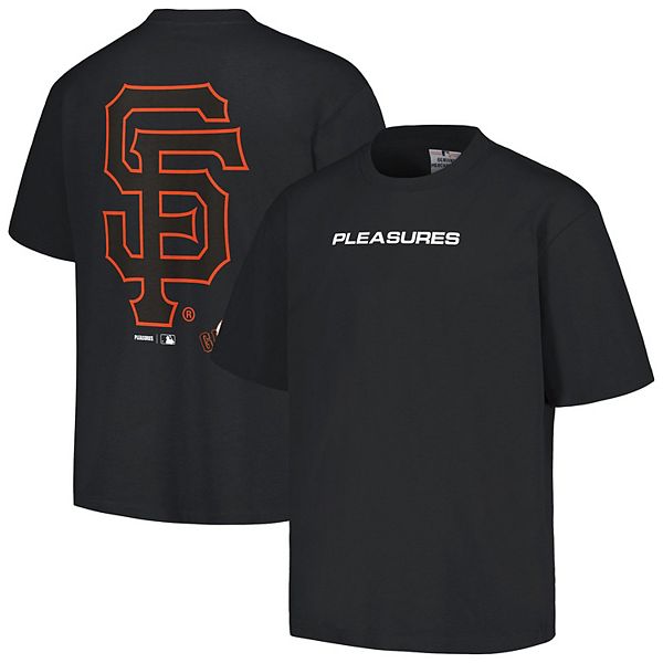 

Футболка Men's pleasures black San Francisco Giants Unbranded