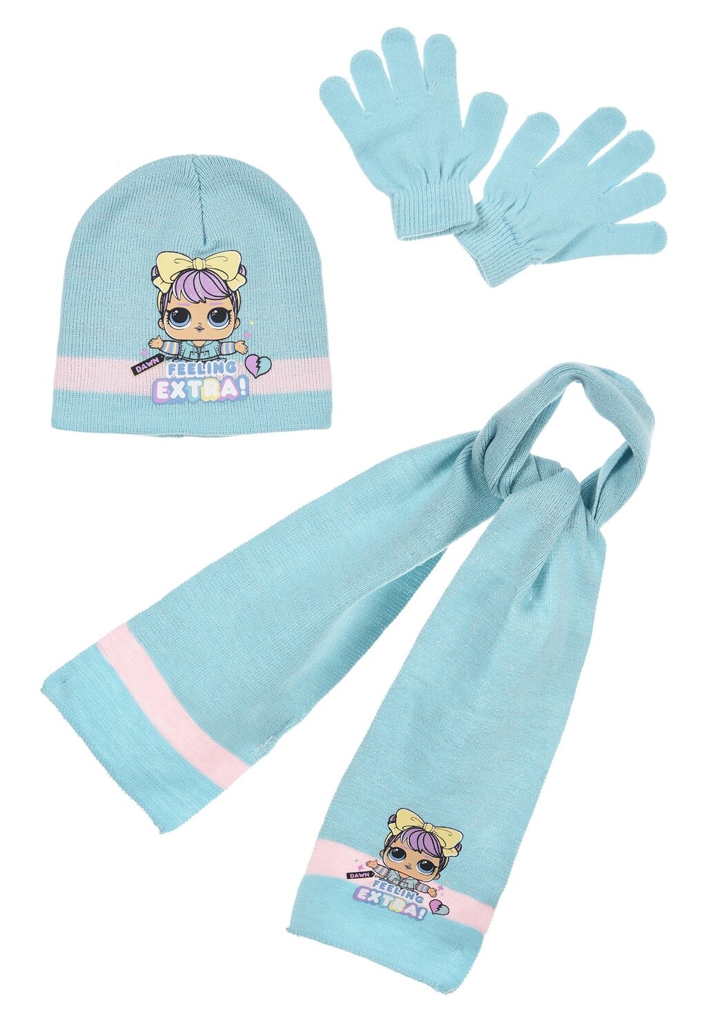 

Шарф SET 3-TLG L.O.L. SURPRISE, цвет blau
