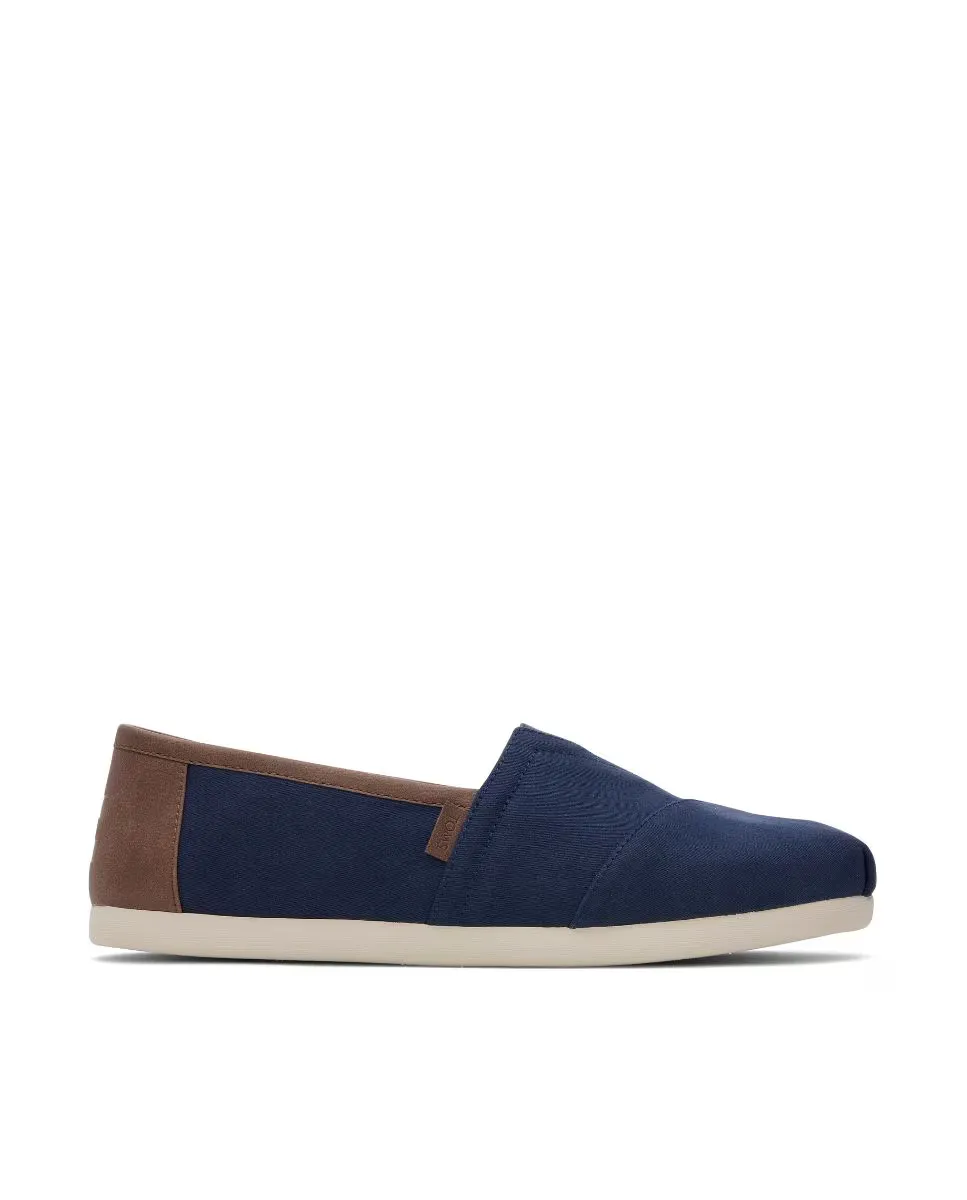 

Классические мужские парусиновые эспадрильи Toms, темно-синий