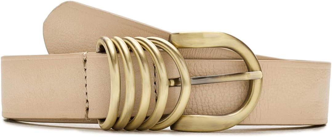 

Женский кожаный ремень Rori Free People, Cream