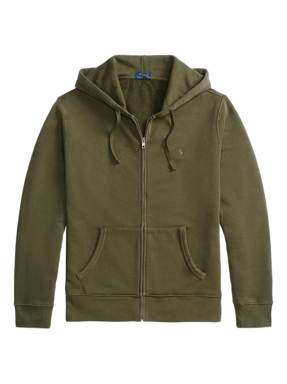 

Застёгивающееся худи с логотипом Polo Ralph Lauren, зеленый