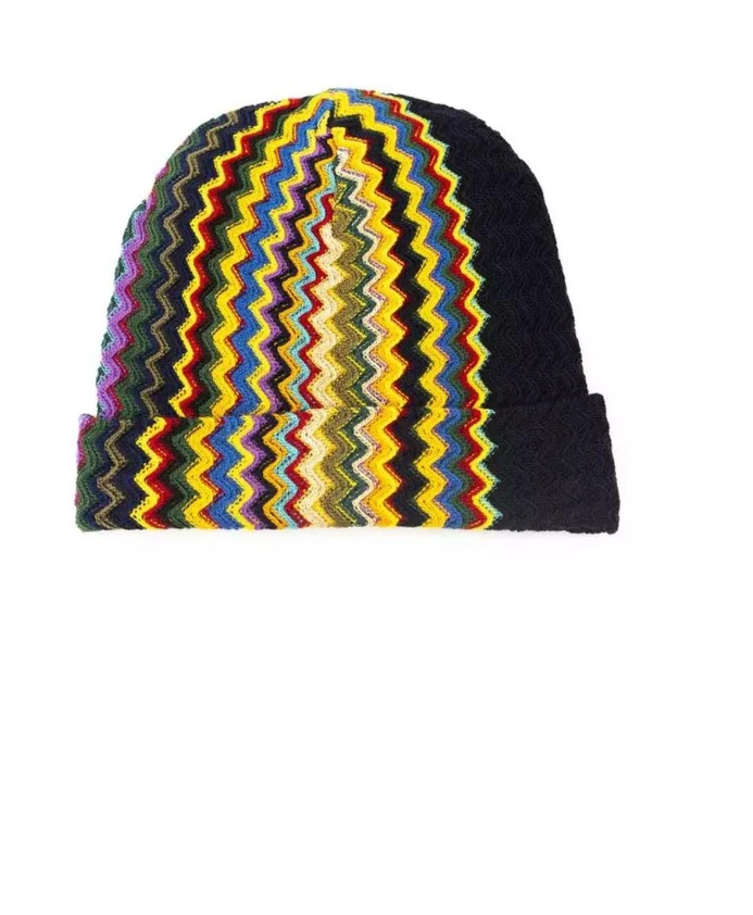 

Геометрическая шерстяная шапка, разноцветная Missoni, мультиколор