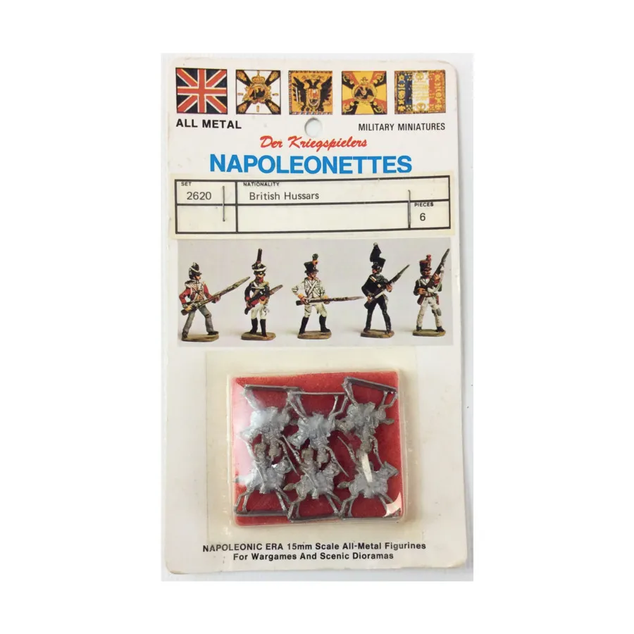 

Британские гусары, Der Kriegspielers Napoleonettes (15mm)