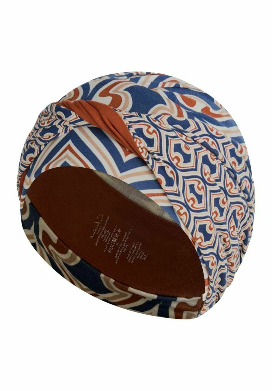 

Платок на голову SHAKTI TURBAN PRINTED Christine Headwear, синий