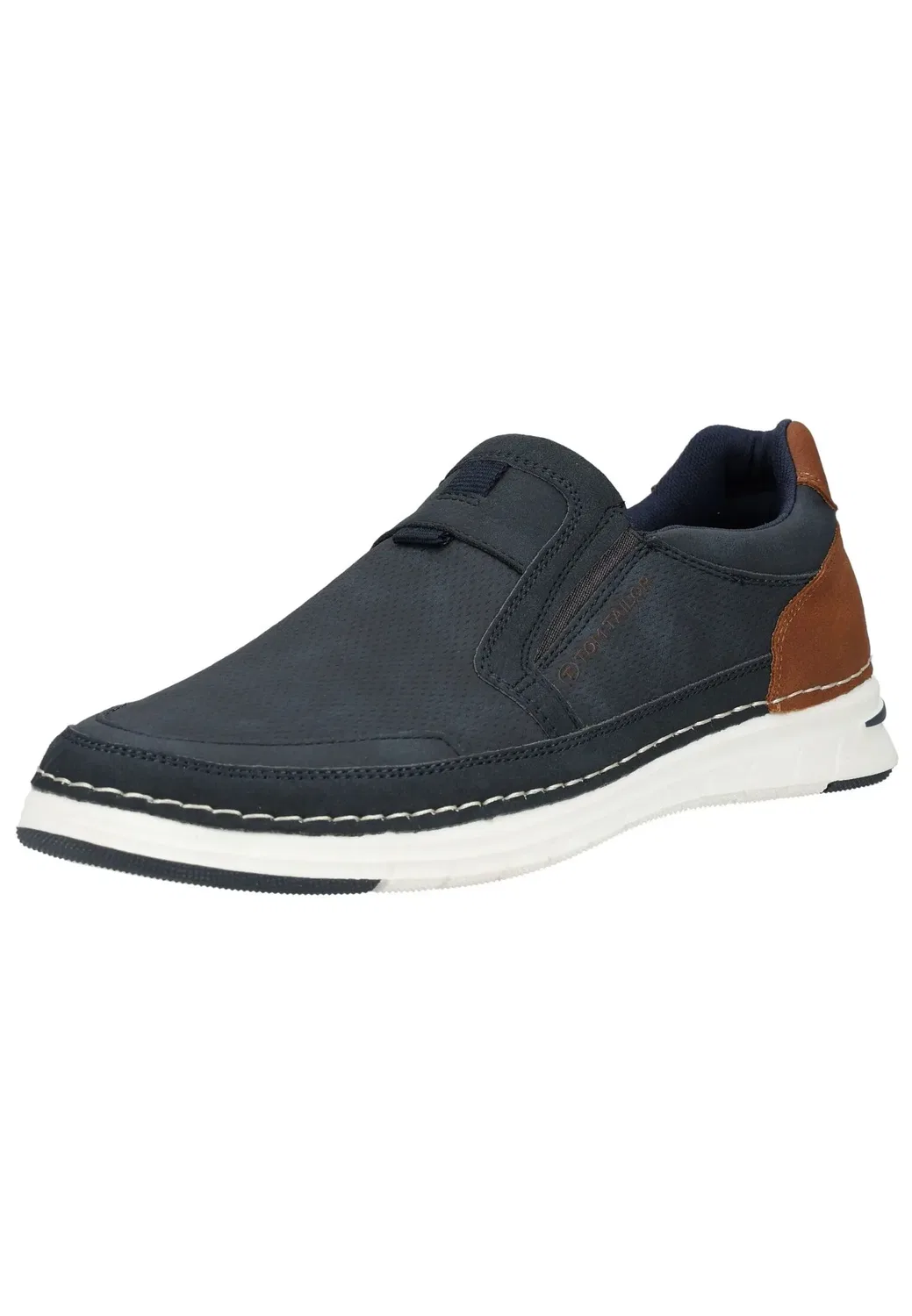 Слипперы на плоской подошве Tom Tailor, navy