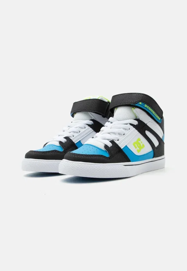 Кроссовки для скейтбординга DC Shoes, черный/синий/лайм — фото 2