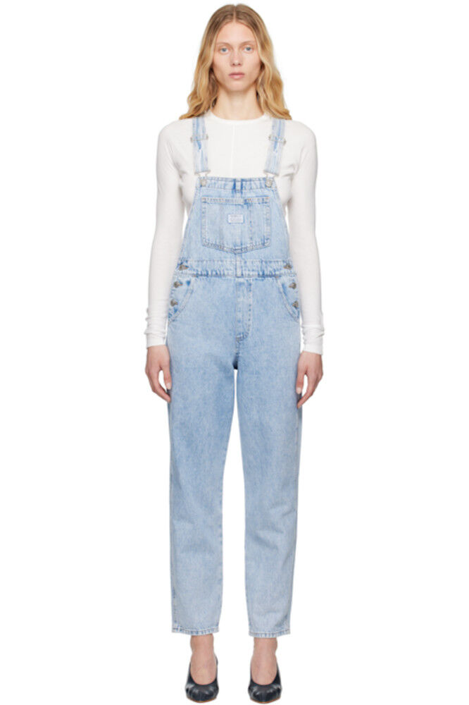 

Синий винтажный комбинезон Levi's