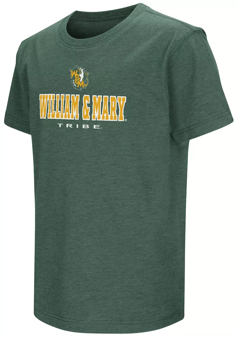 

Зеленая футболка Colosseum Youth William & Mary Tribe