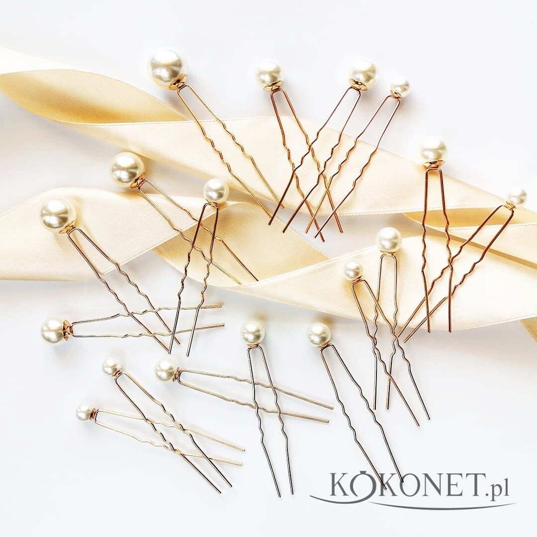 

Набор заколок-пучков с жемчугом Kokonet