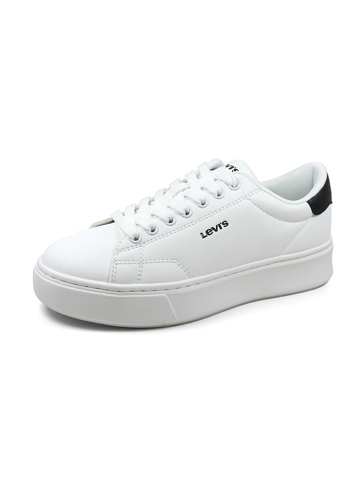

Кроссовки на шнуровке Levi´s, черный/белый