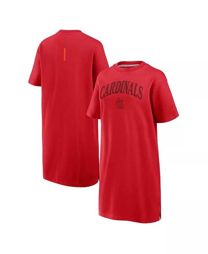

Женское красное платье St. Louis Cardinals Elements из хлопка Fanatics