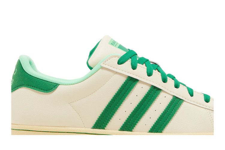 Кроссовки adidas Ravi Restaurant x Superstar 'Ecru Tint Green', кремовый — фото 3