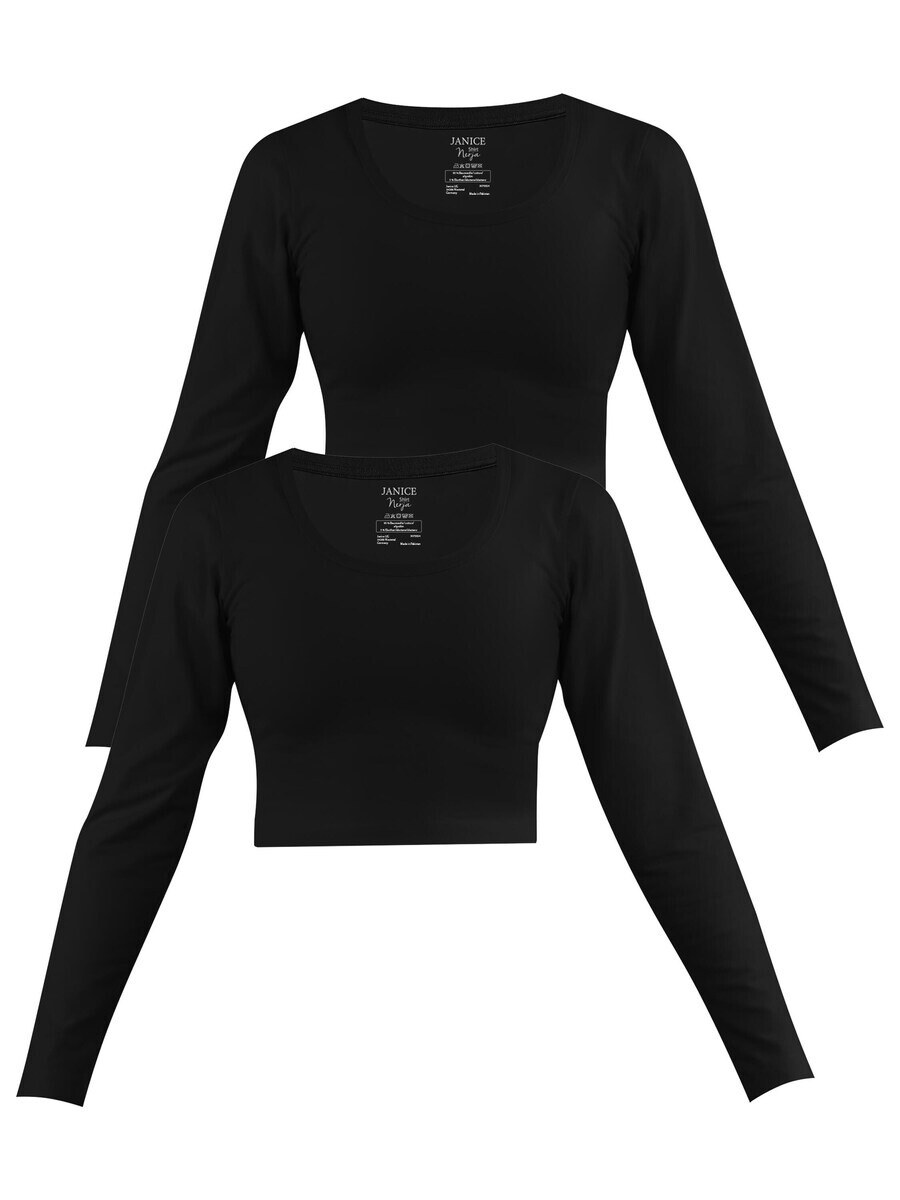 

Лонгслив Janice Shirt Nerja, черный