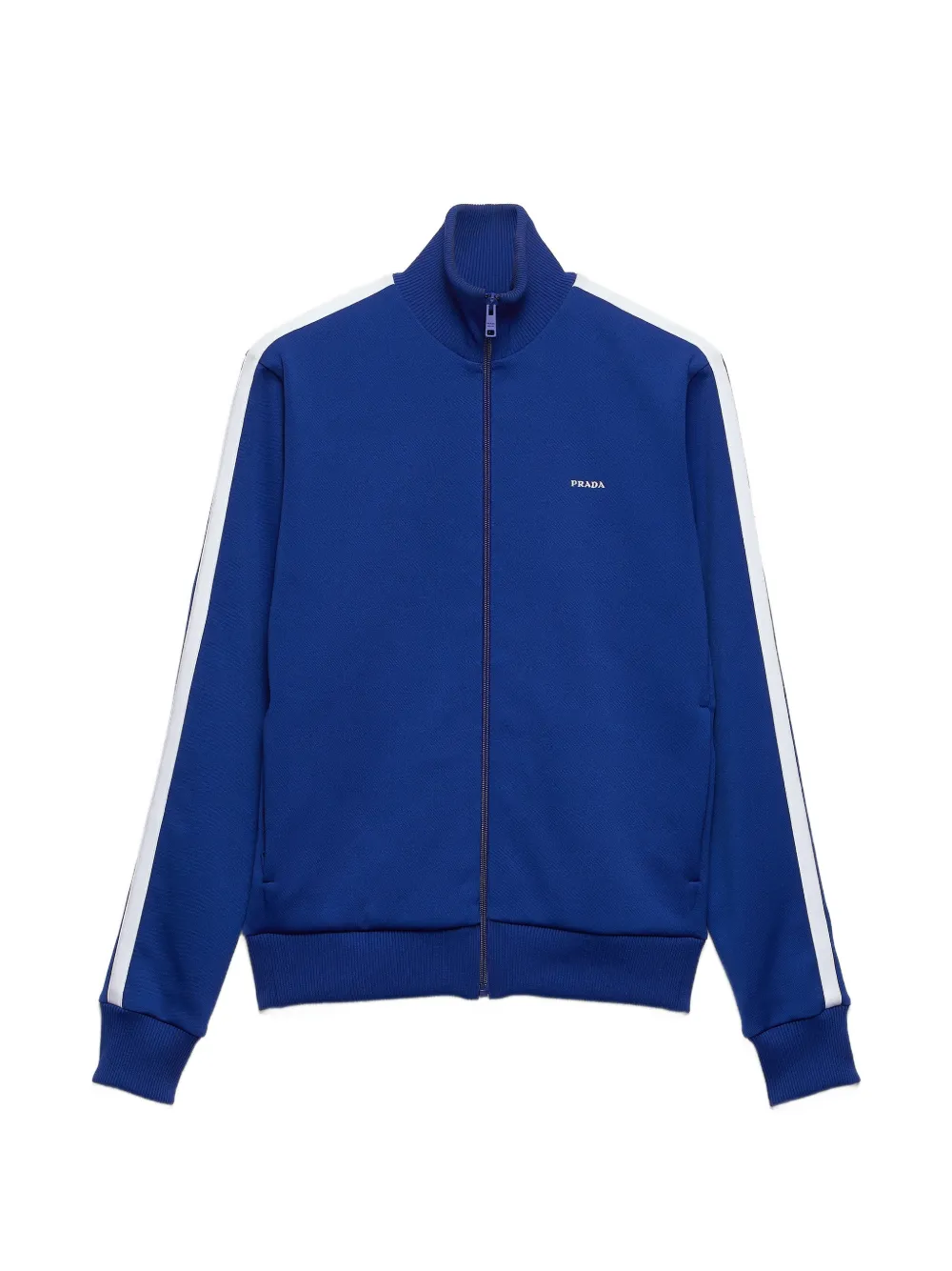 

Толстовка с вышитым логотипом Prada, синий