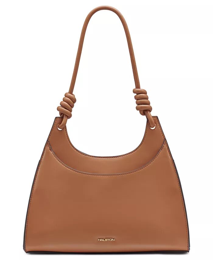 

Сумка-хобо Faye среднего размера Halston, черный