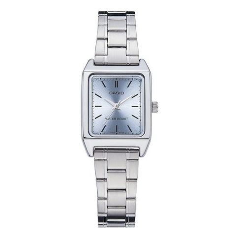 

Часы CASIO DRESS Retro Small quartz Watch Silver Analog, цвет silver