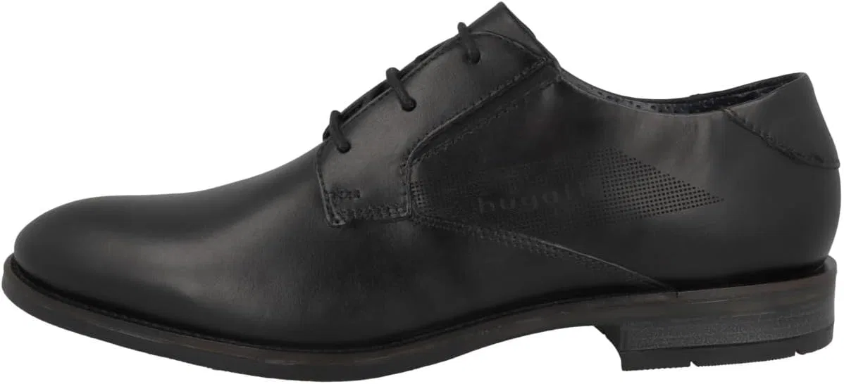 Мужские туфли Bugatti на шнуровке AJY06, Black 311 Ajy06 1000 1000
