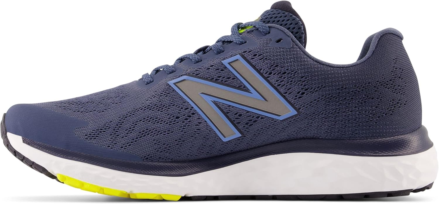 Мужские сандалии New Balance Fresh Foam V1 Slide, синий/желтый/темно-синий — фото 3