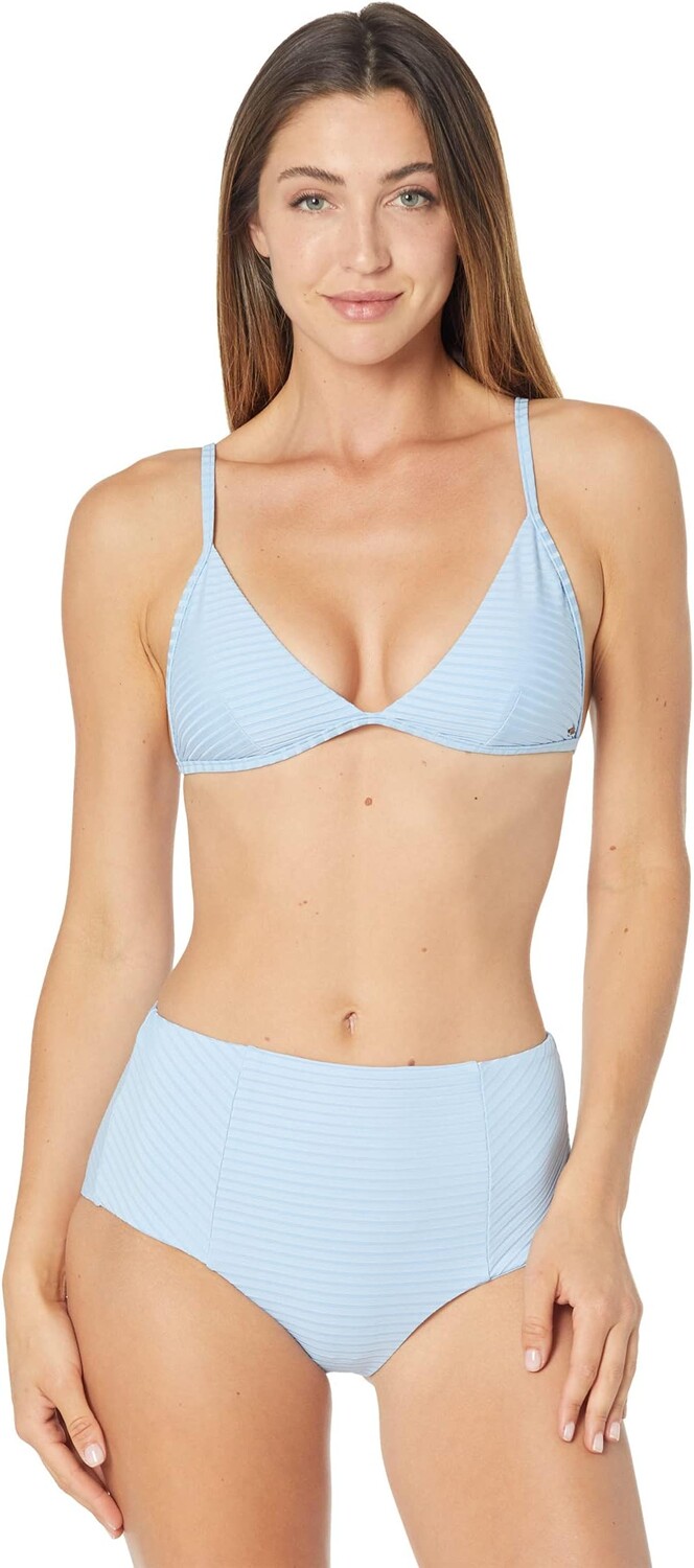 

Купальный топ Rip Curl Premium Surf Banded Fixed Top, цвет Mid Blue