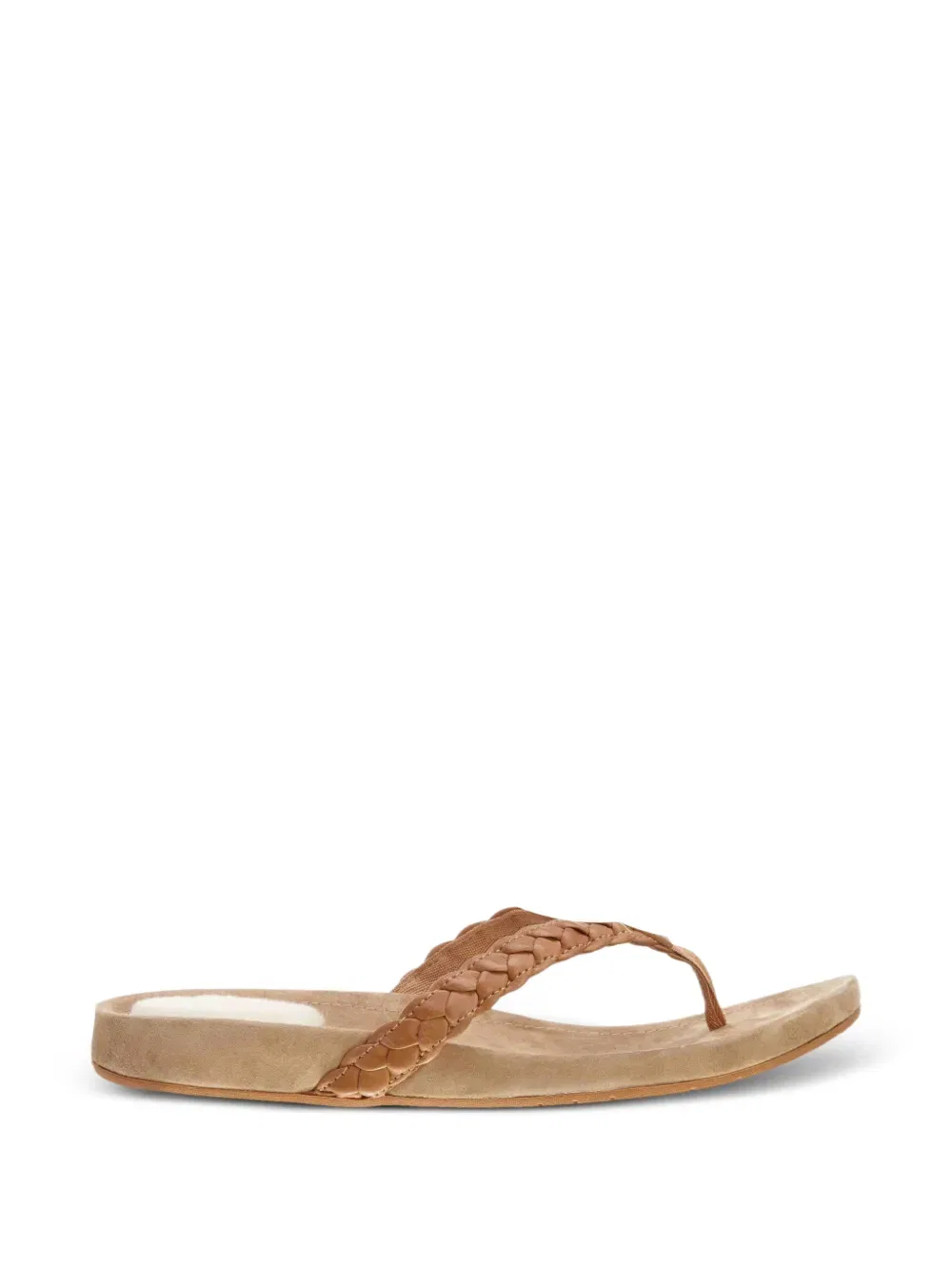 Плетеные сандалии Маккензи Ugg Kids, коричневый — фото 2