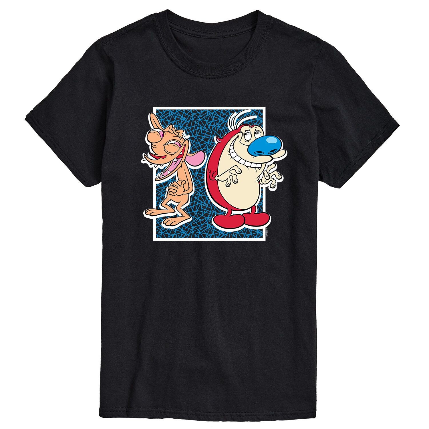 

Мужская футболка Ren & Stimpy Laughing Licensed Character