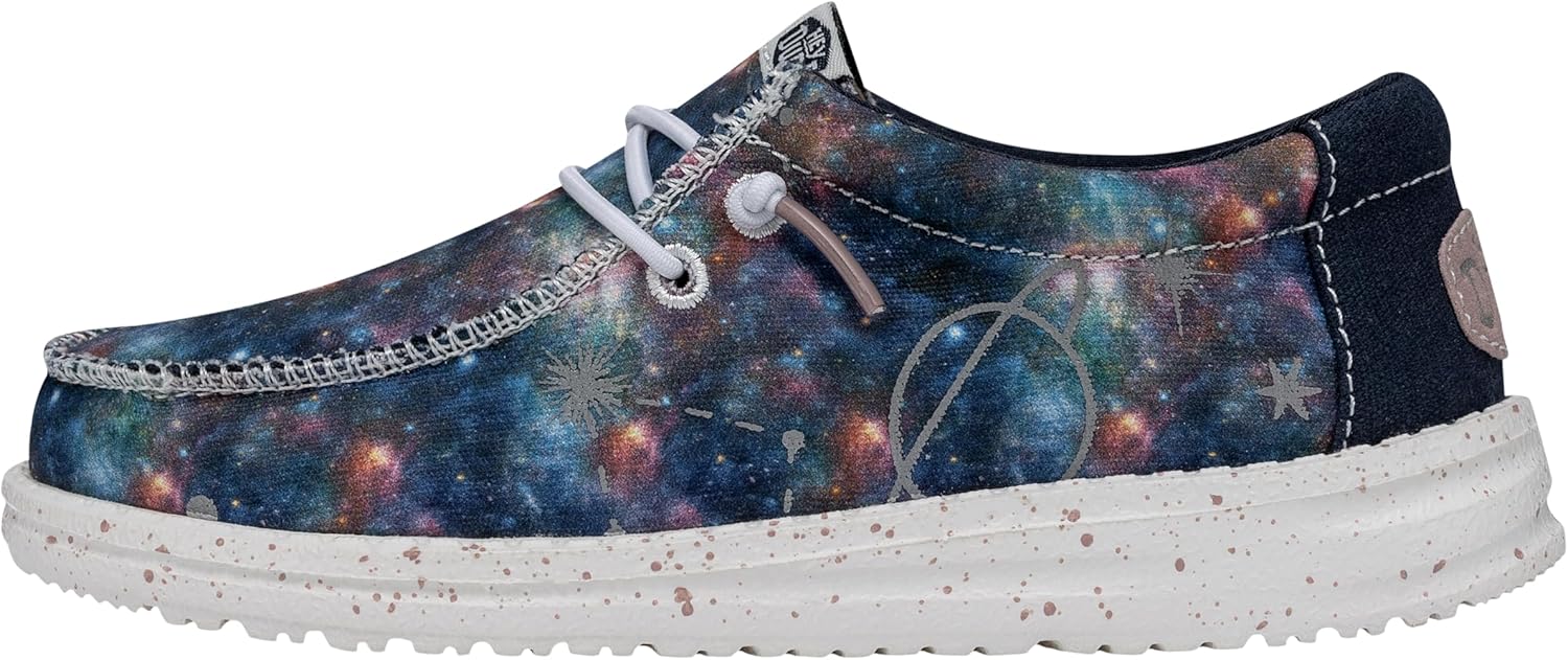 

Кроссовки Hey Dude Boys Wally Youth Galaxy Heydude, синий