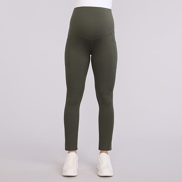 

Леггинсы для беременных с прошитыми краями и карманами. Motherhood, Deep Depths