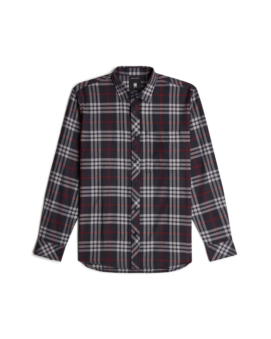 

Рубашка на пуговицах классического кроя G-STAR, Light grey/Dark grey