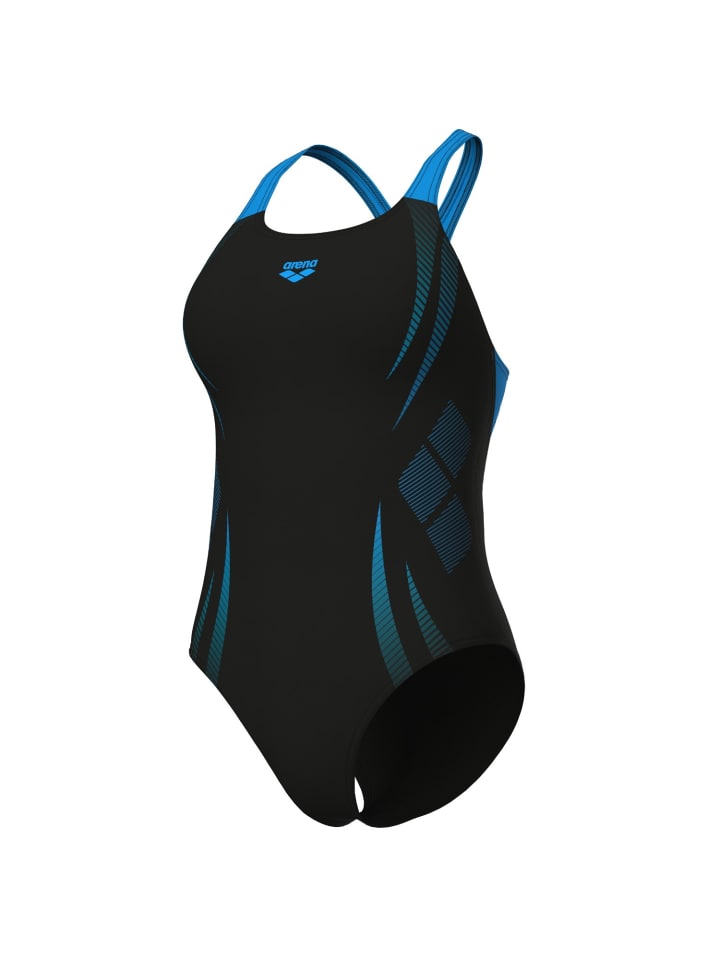 

Arena Слитный купальник Poseidonia Pro Back в черно-синем цвете, Черный, Arena Слитный купальник Poseidonia Pro Back в черно-синем цвете