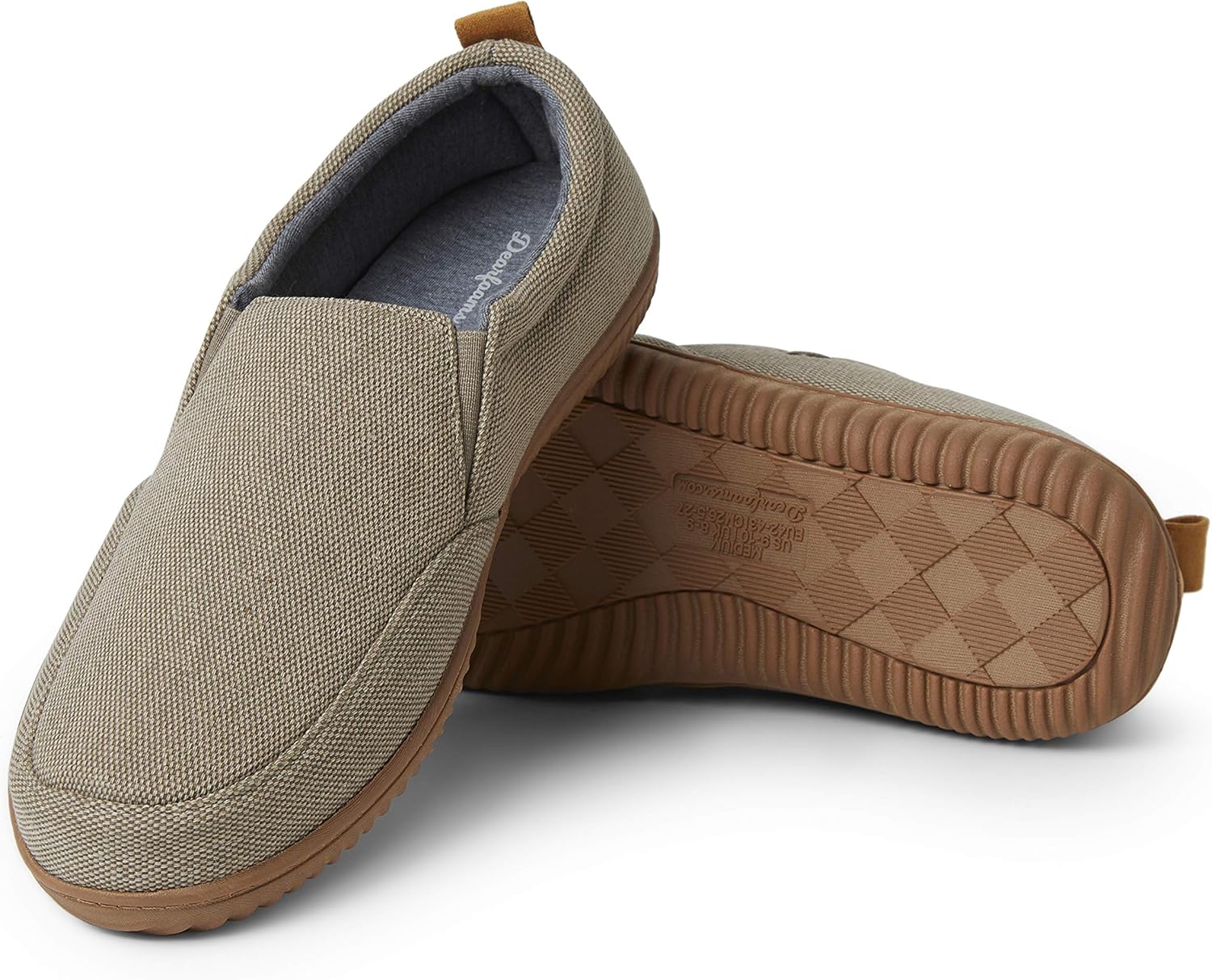 

Мужские закрытые тапочки Dearfoams Alpine Zurich, Fossil