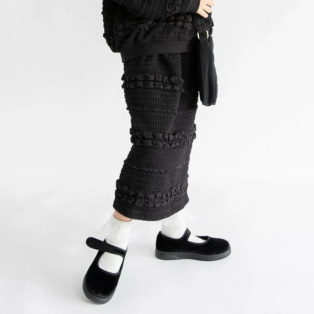 Жаккардовая юбка Pocky Branshes, black