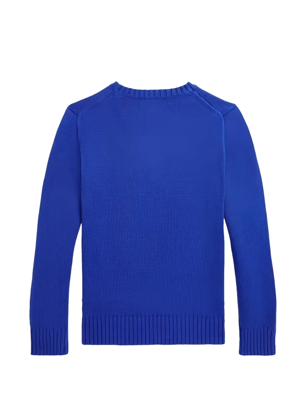 Свитер с круглым вырезом с медвежонком Polo Polo Ralph Lauren Kids, синий — фото 2