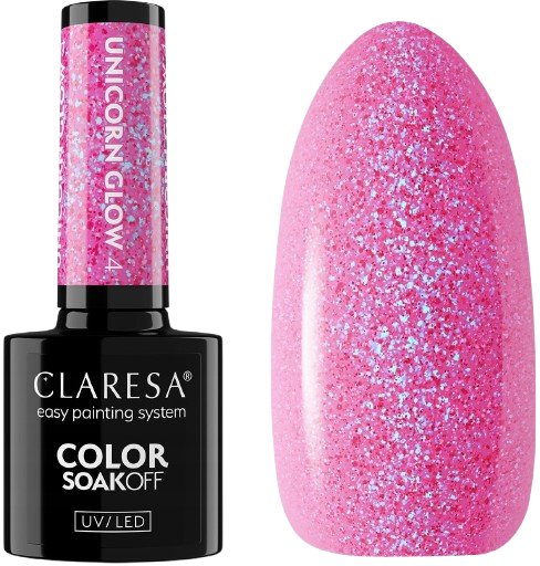 

Гибридный лак для ногтей Claresa Unicorn Glow 4, 5 г