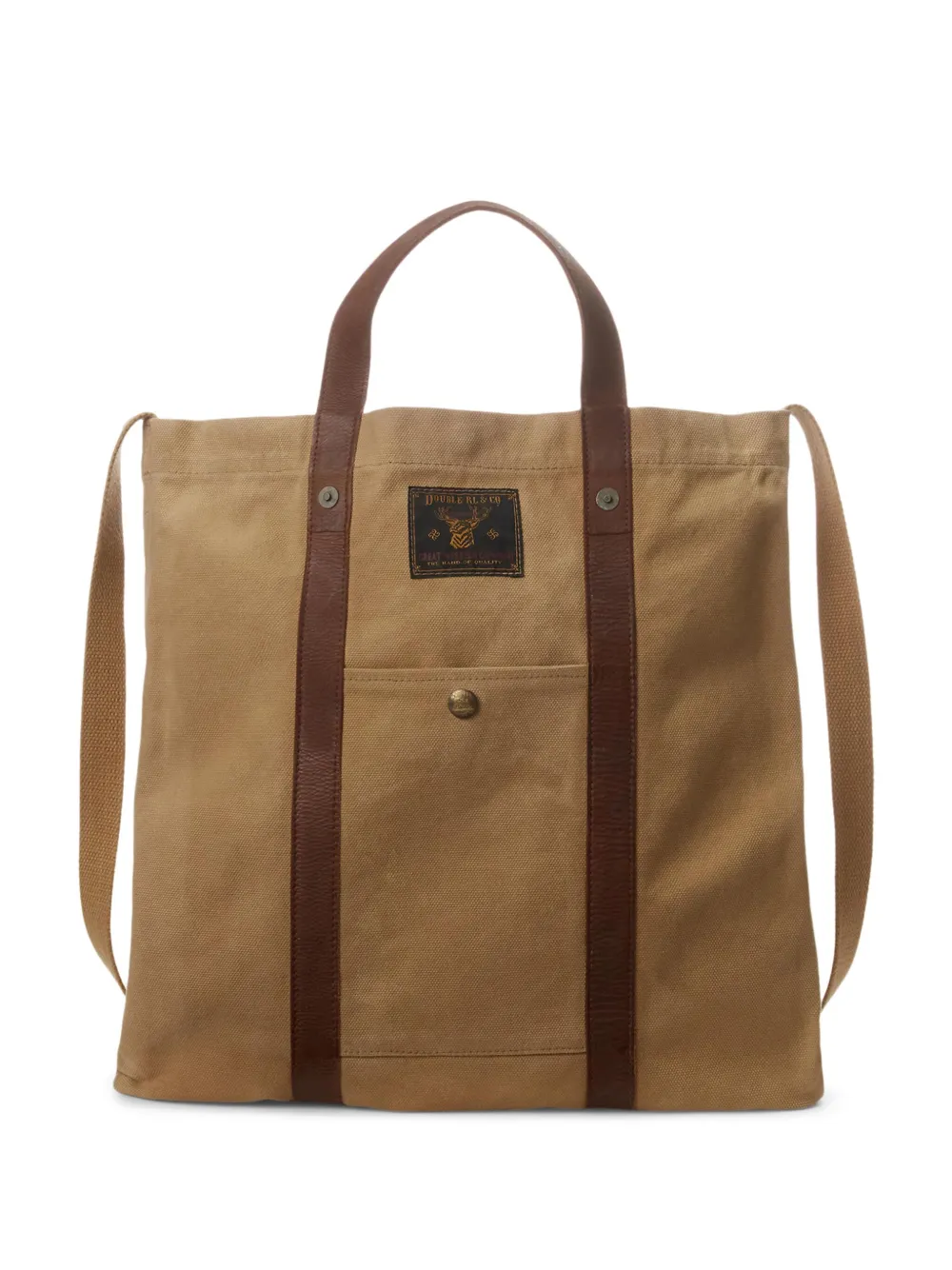 

Сумка-тоут из канваса Ralph Lauren RRL, нейтральный