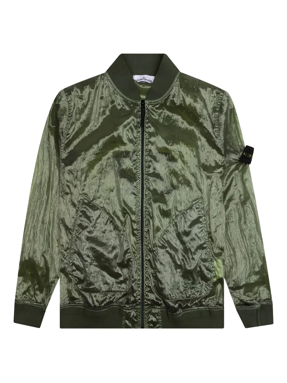 

Куртка-бомбер с значком компаса Stone Island, зеленый