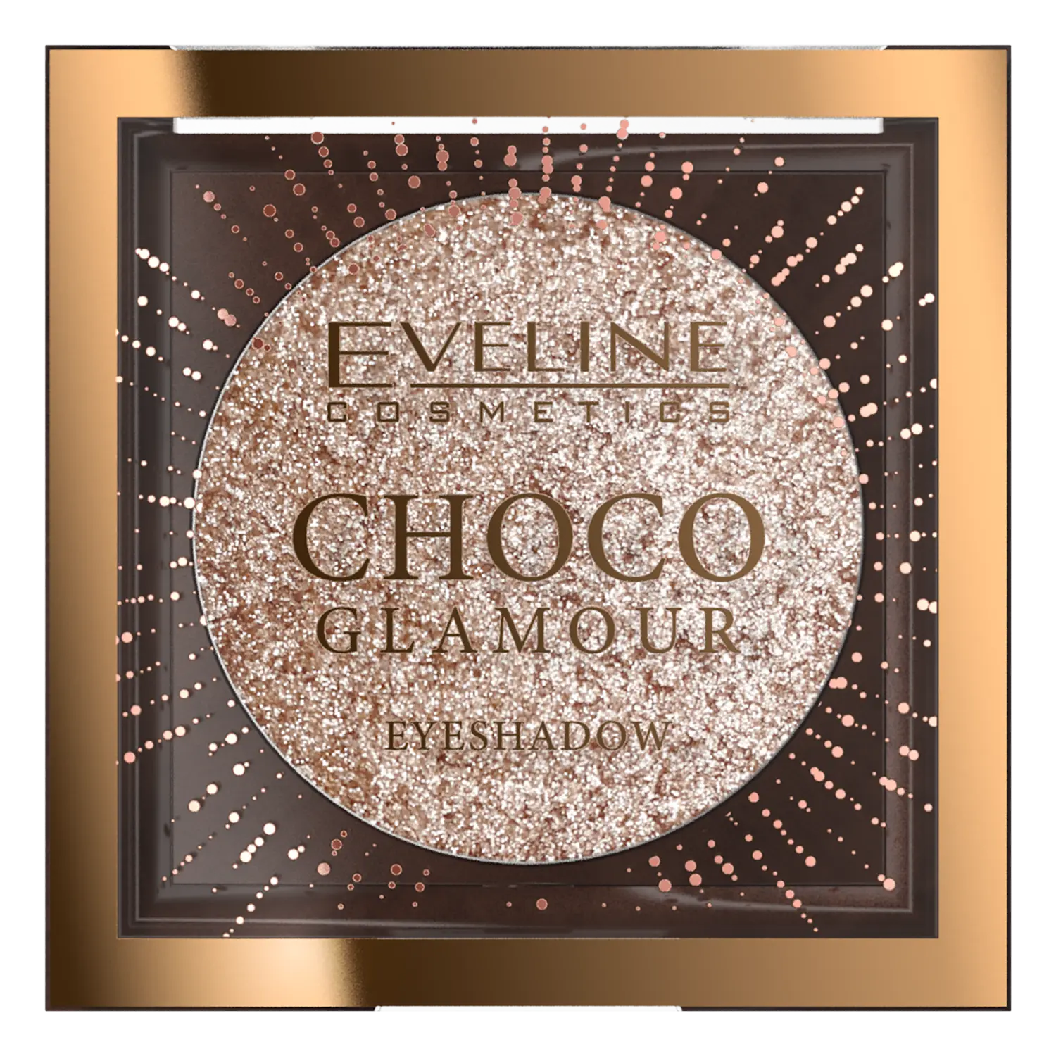 

Блестящие топперы для теней moon sparkle Eveline Cosmetics Choco Glamour, 3 гр