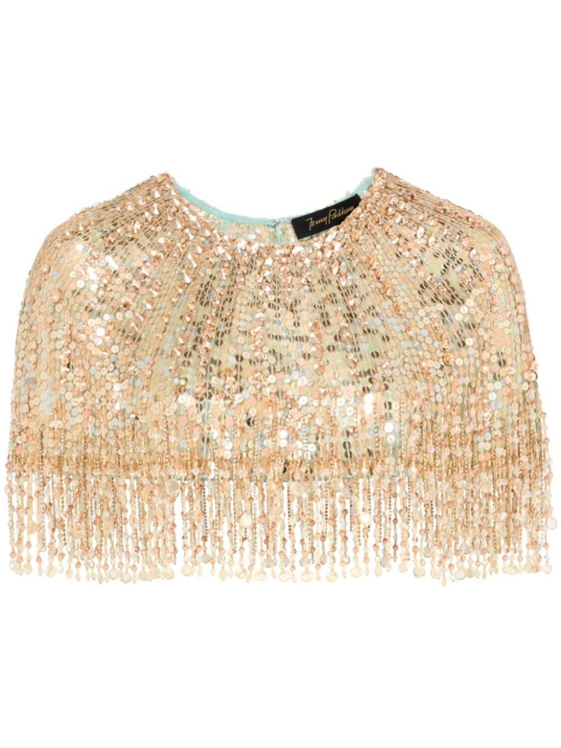 

Топ Dazzle Dream Jenny Packham, золотой