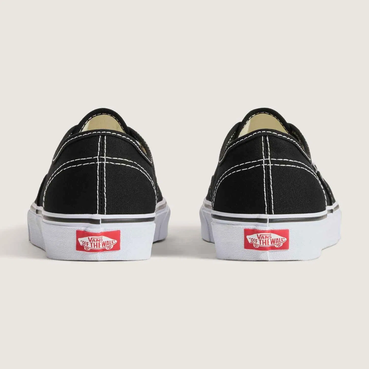 Кроссовки Vans U Authentic унисекс для взрослых, Schwarz (Schwarz/Weiß) — фото 4