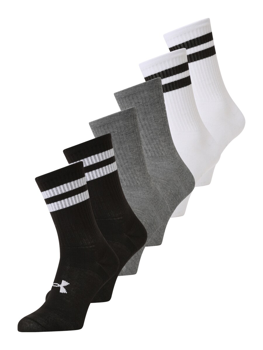 

Спортивные носки UNDER ARMOUR Essential, цвет mottled grey/Black/White