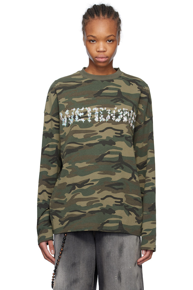 

Футболка с длинным рукавом и логотипом Sparkle We11Done, цвет mix